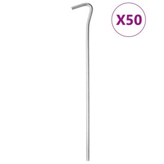 telgivaiad 50 tk, 23 cm Ø5 mm, tsingitud teras