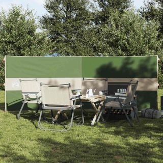 Camping Tuuletõke Roheline 344x120 cm Veekindel