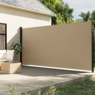 lahtitõmmatav külgsein, beež, 220 x 500 cm