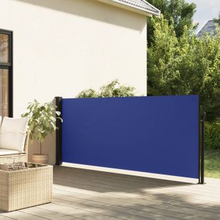 lahtitõmmatav külgsein, sinine, 140 x 600 cm