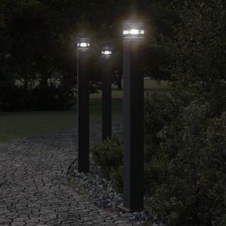 anduriga aia lambipost, must, 110 cm, alumiinium