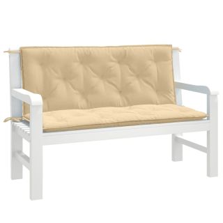 aiapingi istmepadjad 2 tk, beež, 120x50x7 cm, kangas