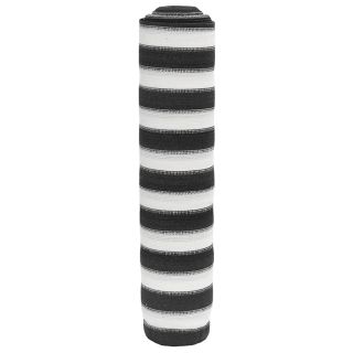 privaatsusvõrk, antratsiit ja valge, 1,5 x 50 m, HDPE, 150 g/m²