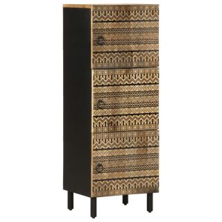 Highboard 40x33,5x110 cm täispuidust mango