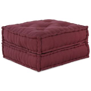 Modulaarne Pouff Maroon 70x70x36 kangas