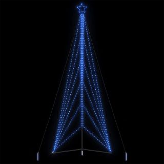 LED jõulupuu, 861 LEDi, sinine, 478 cm