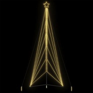 LED jõulupuu, 861 LEDi, soe valge, 478 cm