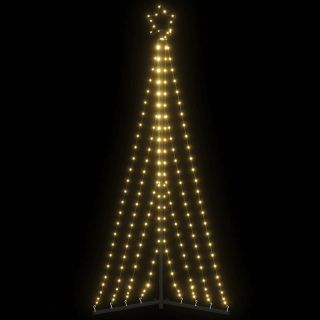 LED jõulupuu 339 LED Soe Valge 187 cm