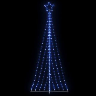 LED jõulupuu, 447 LEDi, sinine, 249 cm