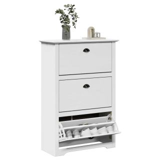 Полка для обуви BODO Белая 80x35x118 см