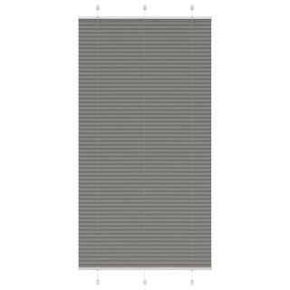плиссированная штора антрацит 105x200 см ширина ткани 104,4 см