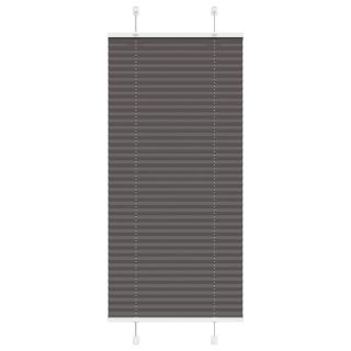 plisseeritud ruloo must 65x100 cm kanga laius 64,4 cm polüester