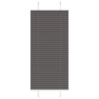 plisseeritud ruloo must 60x100 cm kanga laius 59,4 cm polüester