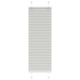 plisseeritud ruloo helehall 40x100 cm kanga laius 39,4 cm