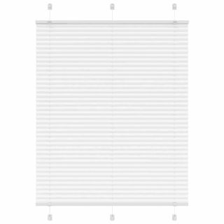 plisseeritud ruloo valge 110x150 cm kanga laius 109,4 cm