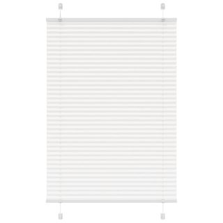 плиссированная штора белая 100x150 см ширина ткани 99,4 см