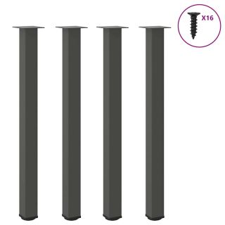 baarilaua jalad 4 tk, antratsiithall, 110–112 cm, teras