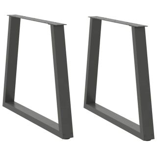 söögilaua jalad V-kujulised 2 tk, antratsiithall, 70 x (72-73,3) cm, teras