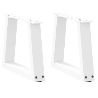 Söögilaua jalad V-kujuline 2 tk Valge 40x(30-31,3) cm Teras