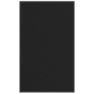 uksematt, must, 90 x 150 cm