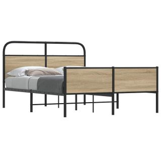 voodiraam ilma madratsita, Sonoma tamm, 140x190 cm