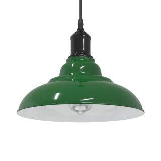 rippvalgusti kõrgus reguleeritav E27 läigeroheline Ø 31 cm