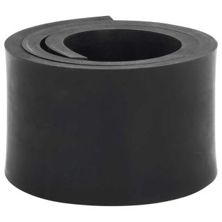 Kummiserv lumesahale Must 100x10x1 cm