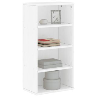 külgkapp ODDA Valge 40x24x79 cm täispuidust mänd