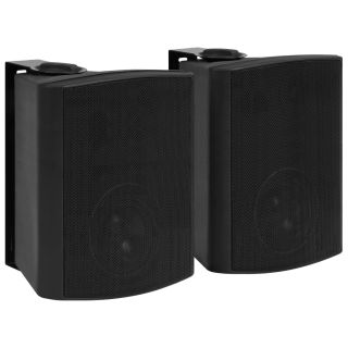 seinale kinnitatavad stereokõlarid 2 tk, must, tuppa/õue 120 W