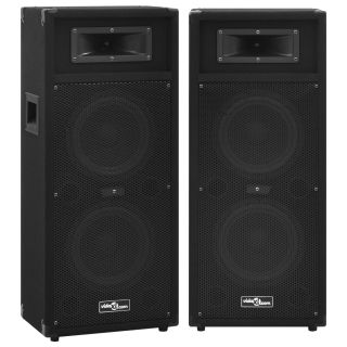 professionaalsed HiFi lavakõlarid 2 tk, 1000 W, must