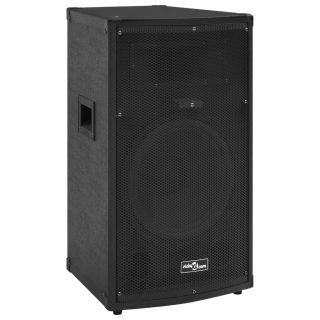 professionaalne HiFi lavakõlar 1000 W, must, 37x37x64 cm