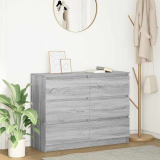 puhvetkapp Hall Sonoma 100x35x76 cm Engineered Wood