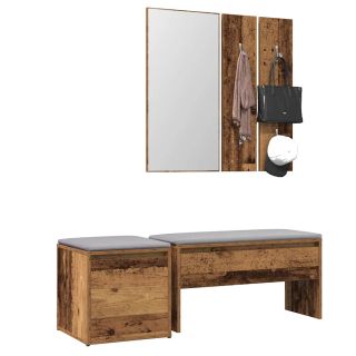 Комплект мебели для прихожей Old Wood Engineered Wood