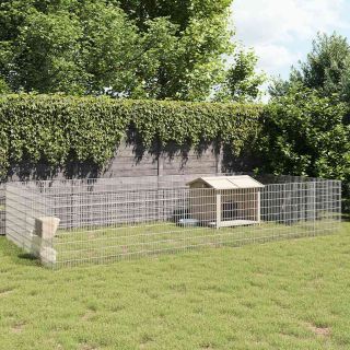 loomade aedik 24 paneeli 54x80 cm tsingitud raud