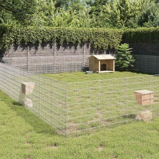 loomade aedik 48 paneeli 54x80 cm tsingitud raud