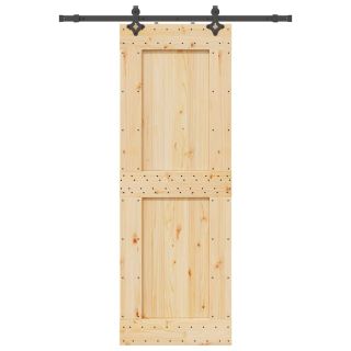 liuguks tarvikutega 80 x 210 cm, männipuit