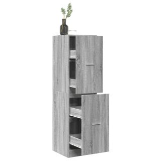 apteegikapp, hall Sonoma tamm, 40x41x144,5 cm, tehispuit