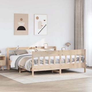 voodiraam ilma madratsita, 180 x 200 cm, männipuit