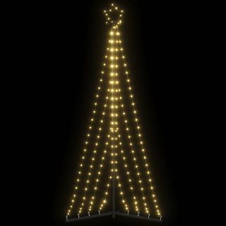 Светодиодная новогодняя елка 339 светодиодов теплый белый 182 см