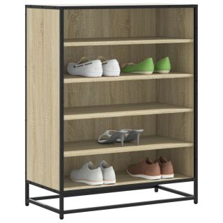 jalatsikapp, sonoma tamm, 75x38x97,5 cm, tehispuit