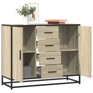 puhvetkapp sonoma tamm 92x35x76 cm Engineered Wood