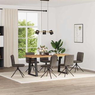 söögitoolid 6 tk Tumehall Kunstnahknahk