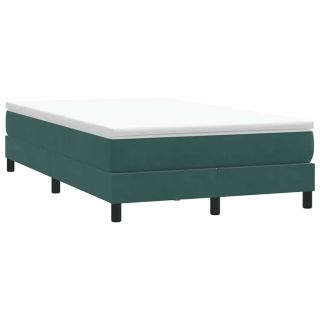 Box Vedruvoodi ilma Madratsita Tumeroheline 120x210 cm samet