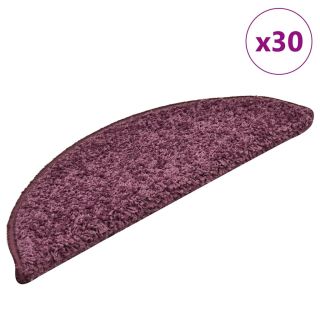 Коврики для лестницы 30 шт. темно-фиолетовые 56x17x3 см