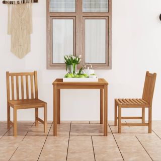 3-osaline aiamööblikomplekt, tiikpuu