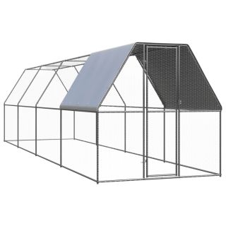 kanapuur, 2 x 8 x 2 m, tsingitud teras