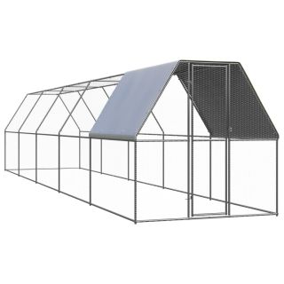 kanapuur, 2 x 10 x 2 m, tsingitud teras