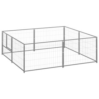 koeraaedik, hõbe, 4 m², teras