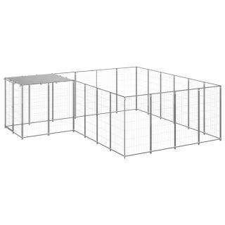koeraaedik, hõbedane, 8,47 m², teras