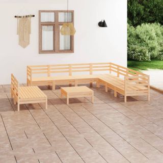 10-osaline aiadiivanikomplekt, täismännipuit